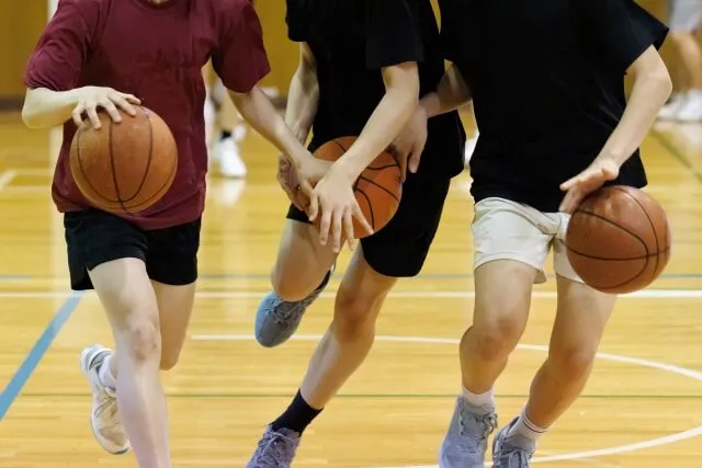 バスケとハンドボールの開催地