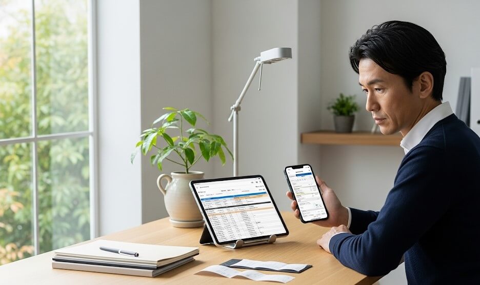 スマホからe-Taxにログインして申告する手順