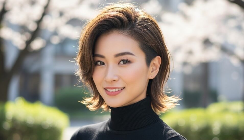 隠しツーブロックのやり方・女の基本ガイド