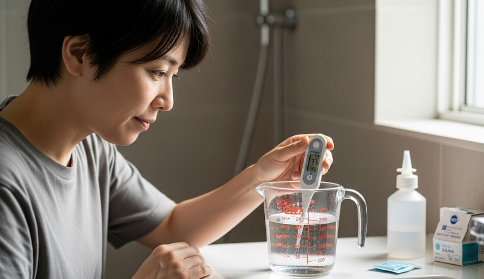 200ml・500mlの鼻うがい液の分量目安